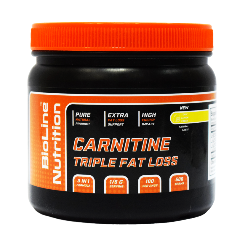 Жиросжигатель BioLine Triple Fat Loss Лимон 0,5 кг