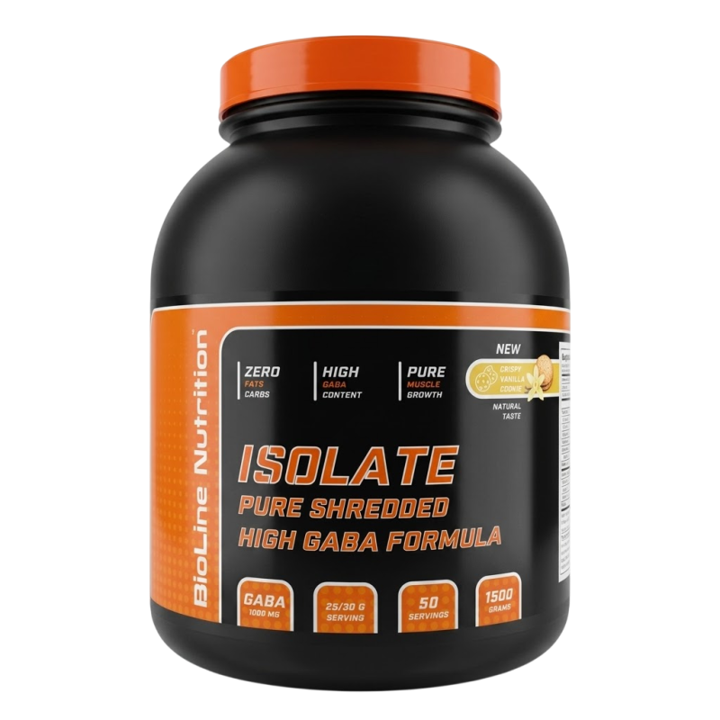 Изолят Bioline High Gaba Formula Ваниль 1,5 кг