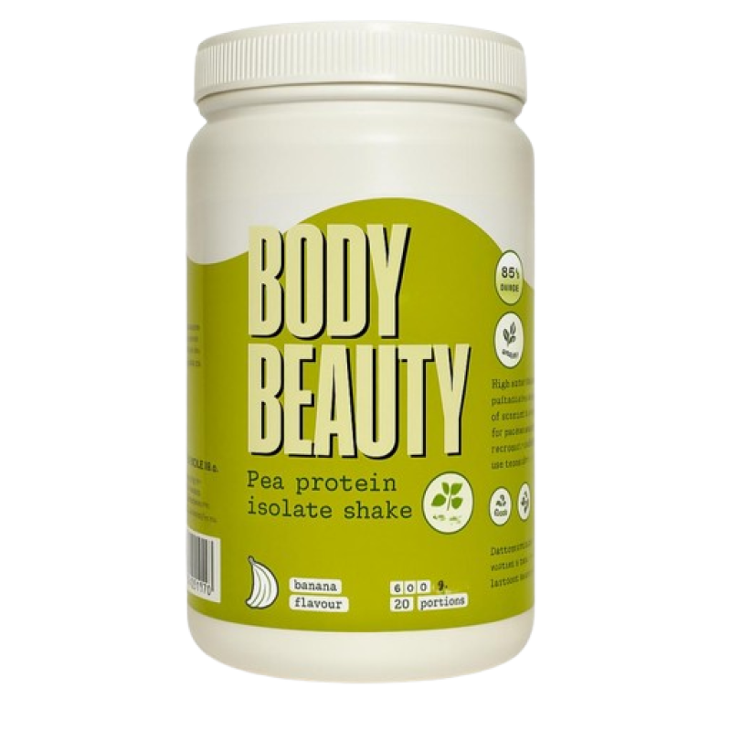 Изолят гороховый Body Beauty Банан 0,6 кг