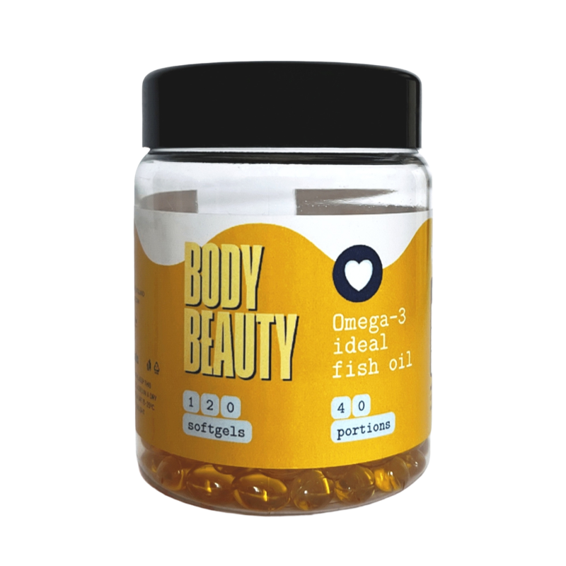 Омега-3 Рыбий жир Body Beauty 120 капсул