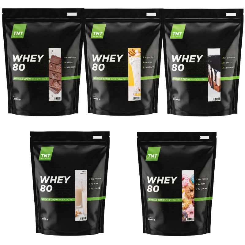 Протеин TNT Whey 80 Muscle Grow 10 кг (5*2 кг)