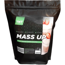 Гейнер TNT Mass Up Клубника 2,5 кг