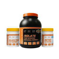 Набор Bioline Изолят 1,5 кг + Жиросжигатель + Детокс